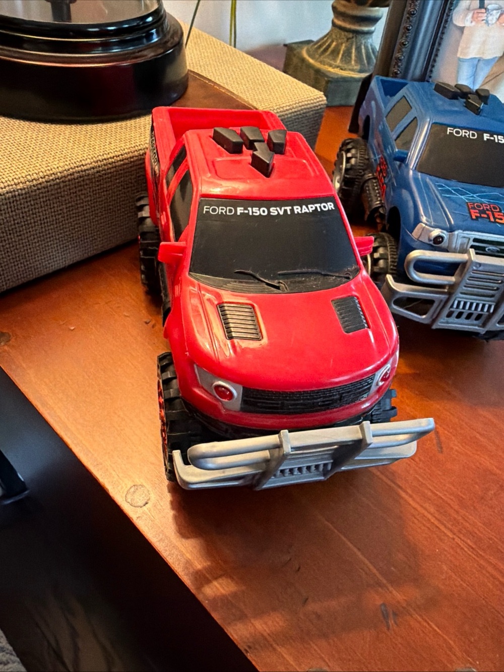 Ford Red F-150 SVT Raptor Kids Toy Truck